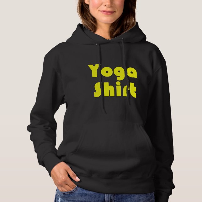 Yoga Workout and Exercise Training Say Memine T Shirt (Framsida)