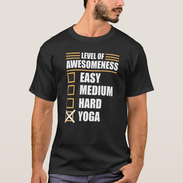 Yoga Workout T Shirt (Framsida)