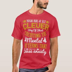 Yoga Yoga kan cirkulera i Kort till ångest T Shirt
