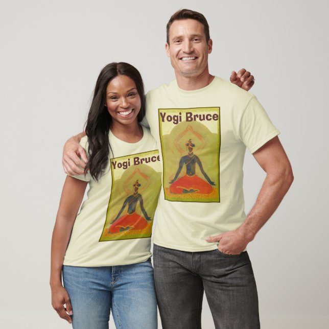 Yoga, Yogi Bruce T-shirt (Unisex)