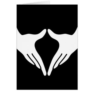 Yoga Yoni Mudra Hälsningskort