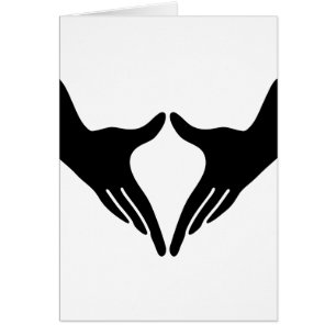 Yoga Yoni Mudra Hälsningskort