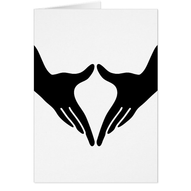 Yoga Yoni Mudra Hälsningskort (Framsidan)