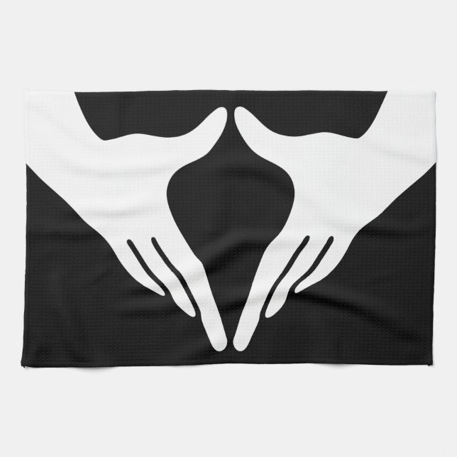 Yoga Yoni Mudra Kökshandduk (Horisontell)