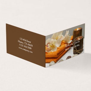 Yoga Zen Aromaterapi Skincare SPA Massage- behandl Visitkort