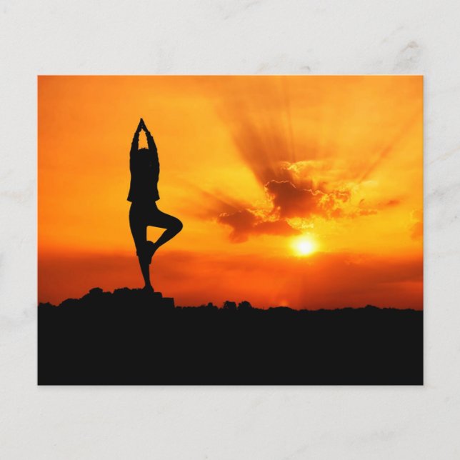 Yoga Zen Nature Meditation massage Flyer (Framsidan)