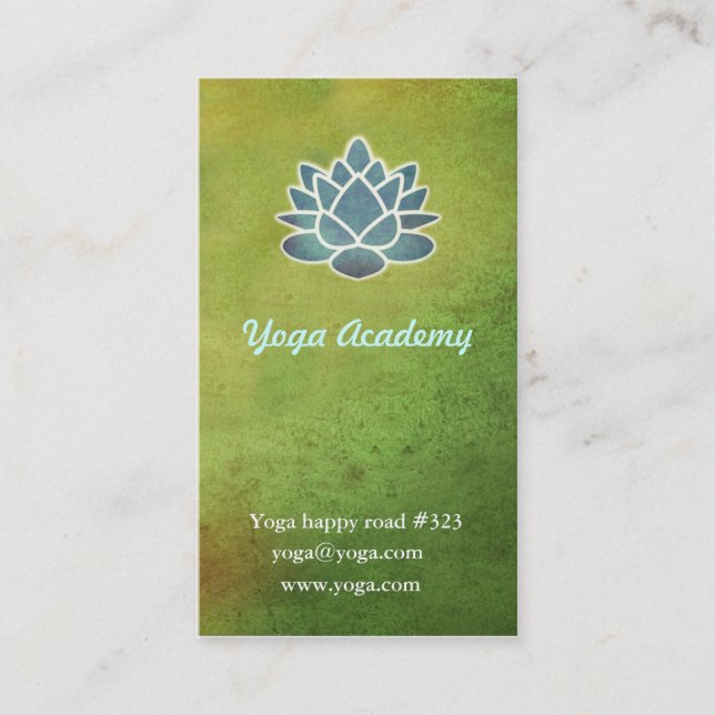 Yogaakademi Visitkort (Framsida)