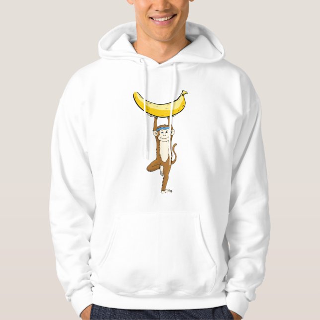Yogaapa Tröja Med Luva (Framsida)
