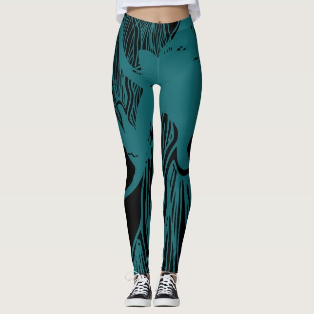 Yogabyxor Leggings (Framsida)
