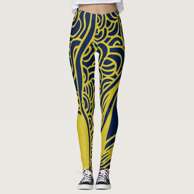 Yogabyxor Leggings (Framsida)