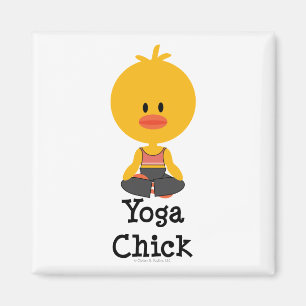 Yogachickmagnet Magnet