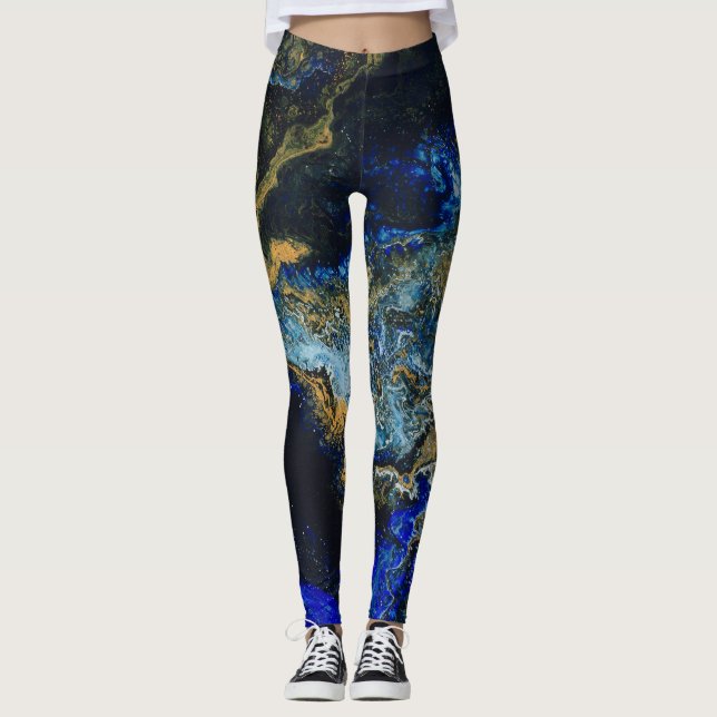 Yogadamasker Stargazer Leggings (Framsida)