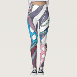 YogadamaskerKick-Hälet skor Leggings