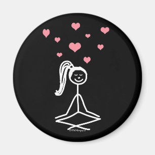 Yogaflicka Magnet