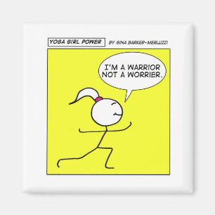 Yogaflickan driver magnet