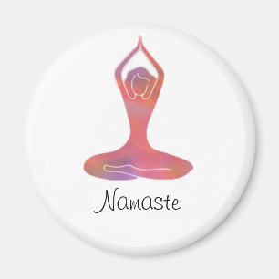 YogaflickaNamaste magnet