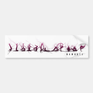Yogaflyttning Bildekal