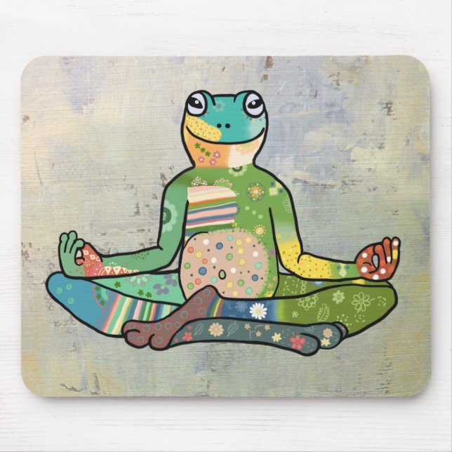 yogafrosch musmatta (Framsidan)