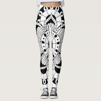Yogagenomköraredamasker Leggings