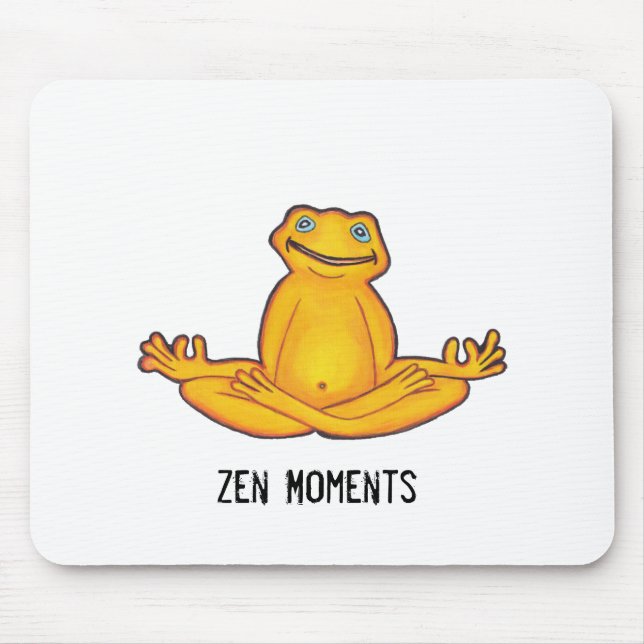 Yogagroda - Zenögonblick Mousepad Musmatta (Framsidan)