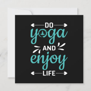 Yogaimer Gör Yoga Och Njut Av Livet Inbjudningar