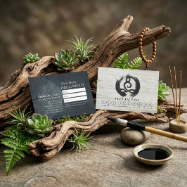 Yogainstruktör Meditationsställning Klass Pass Loj Lojalitetskort