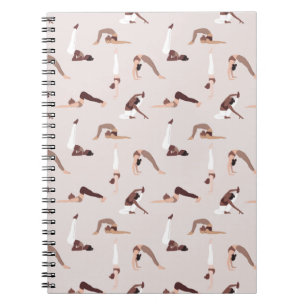 Yogainstruktör sportlag anteckningsbok