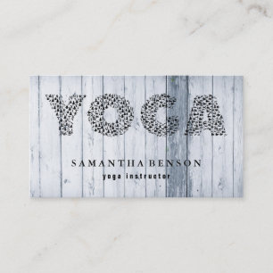Yogainstruktör Visitkort