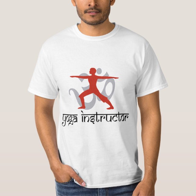 YogainstruktörT-tröja T-shirt (Framsida)