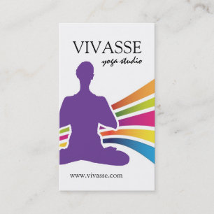 Yogainstruktörvisitkortar Visitkort