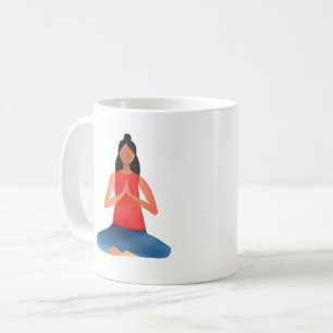 Yogajente Meditation Namaste Kaffemugg