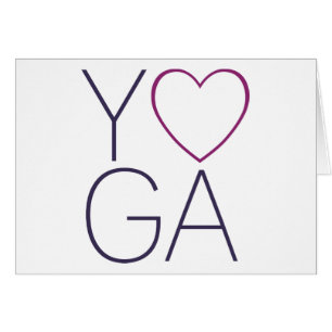 yogakärlek hälsningskort