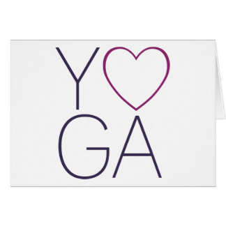 yogakärlek hälsningskort