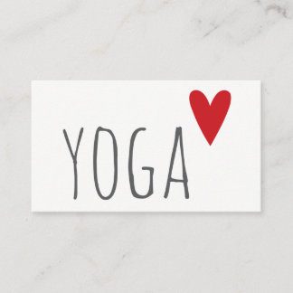 yogakärlekvisitkort visitkort