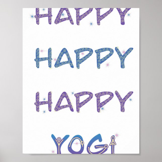 Yogakläder _1  poster (Framsidan)