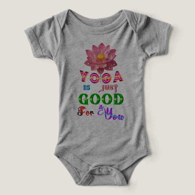Yogakläder Är Bara Bra För Dig T Shirt (Design Framsida)