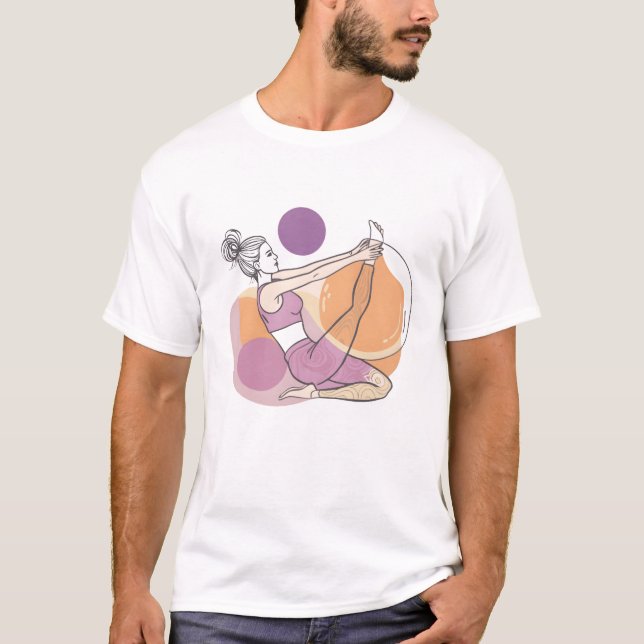 Yogaklass Sport present till vänner T Shirt (Framsida)