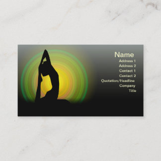 Yogakondition Visitkort