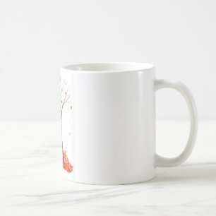 Yogakonstmugg - träd poserar kaffemugg