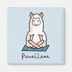 Yogallama - Pranallama Magnet