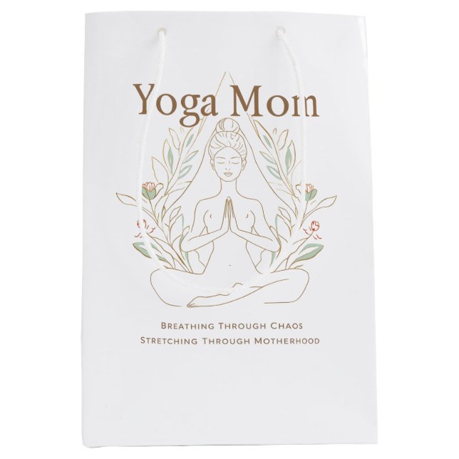 Yogamamma andas genom moderskapet (Framsidan)