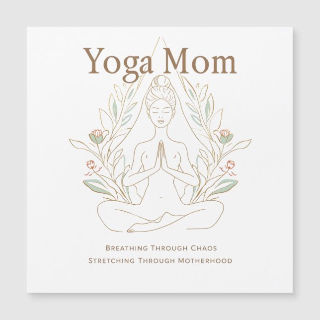 Yogamamma Andas Genom Moderskapet (Framsida)