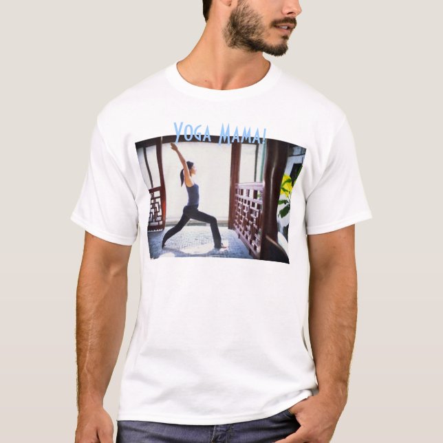 Yogamammor T-shirt (Framsida)