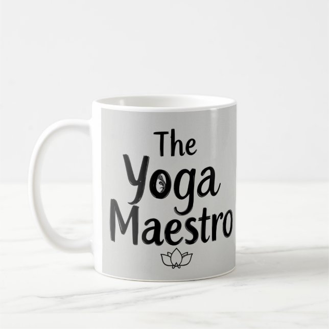 Yogamästaren  kaffemugg (Vänster)
