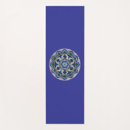 Yogamat with Sacred Geometry Mandala