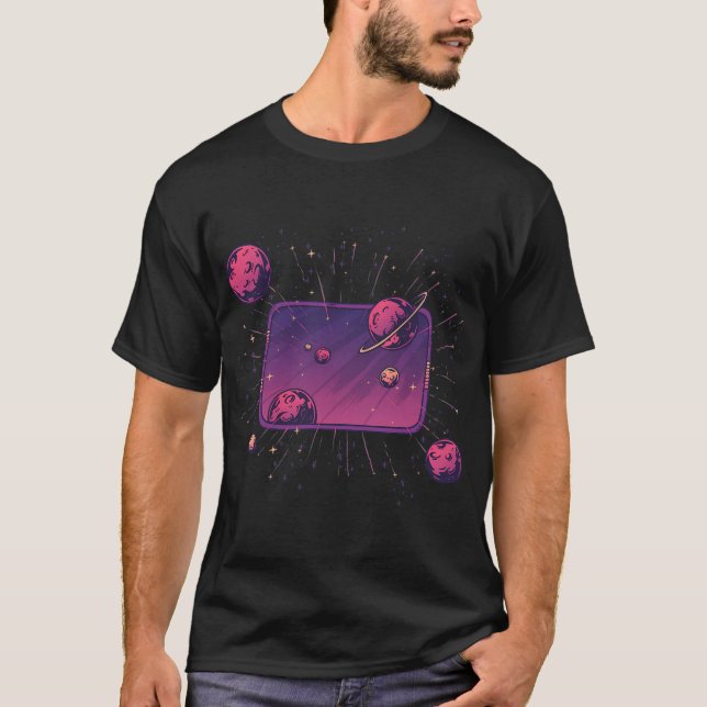 Yogameditation. T Shirt (Framsida)