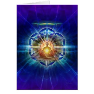 YogaMeditator 2 Hälsningskort