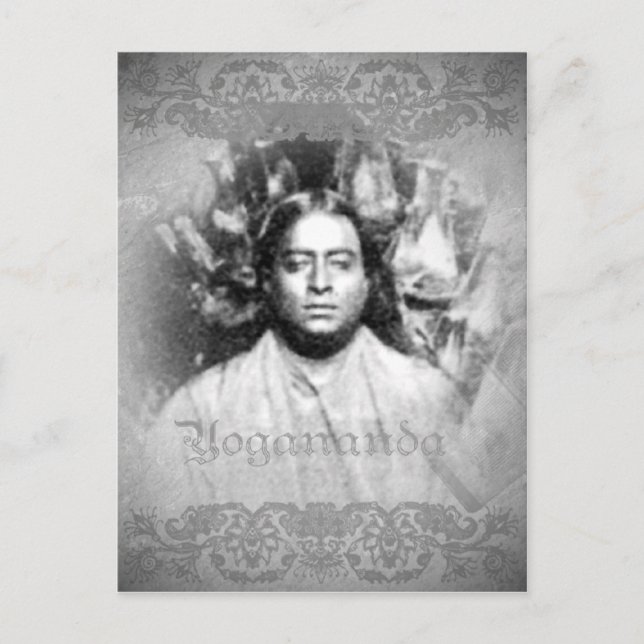 Yogananda Vintage - vykort (Framsida)