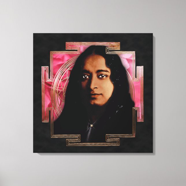 Yogananda - Wrapped Canvas (Framsida)