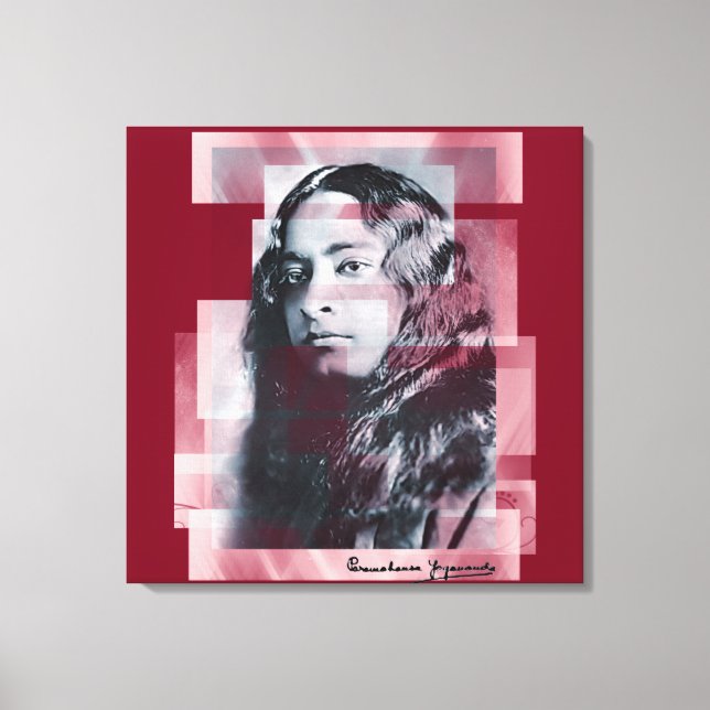 Yogananda - Wrapped Canvas (Framsida)